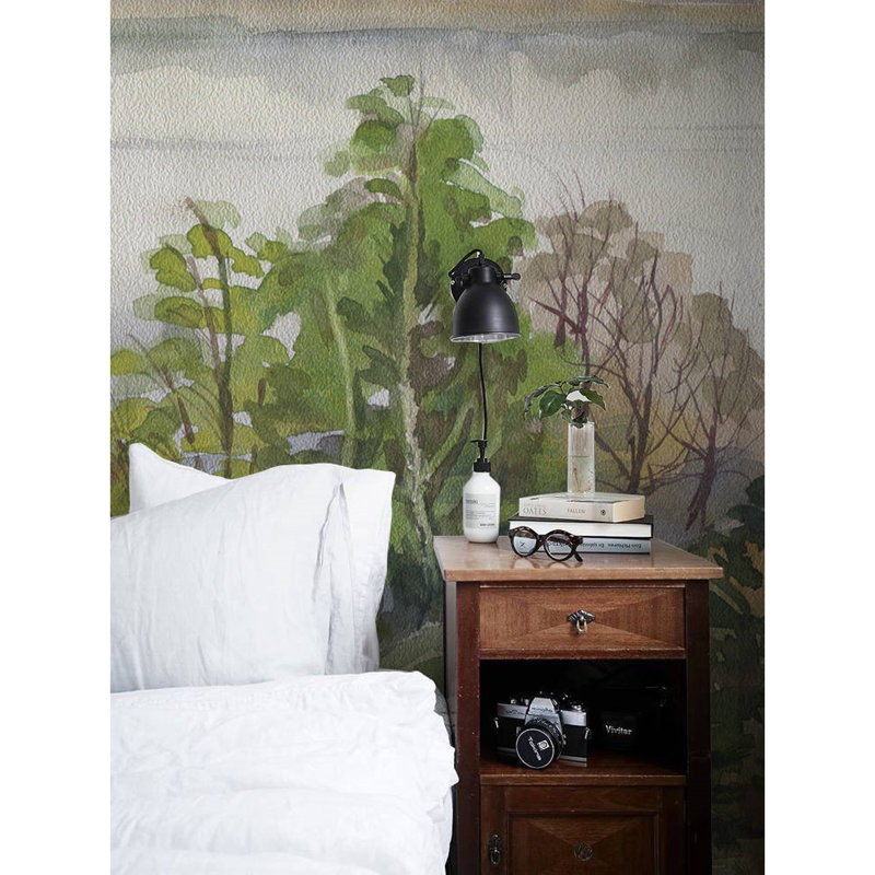 Traskwood 1.52m x 1.04m Matte Mural, 312 x 219cm