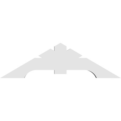 Vanguard Architectural Grade PVC Gable Bracket