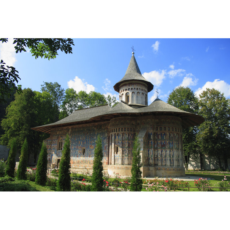 The Voronet Monastery by RudolfT - Wrapped Canvas Print, 30cm H x 46cm W x 3.8cm D