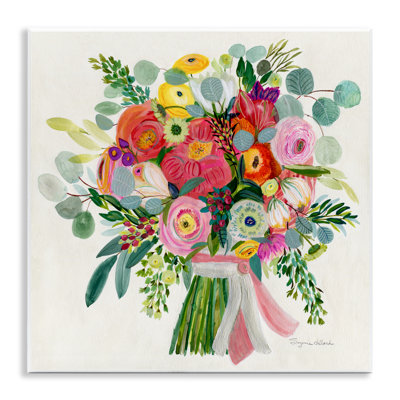 Plaque murale Constant Friend Bouquet, design par Suzanne Allard
