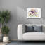 «Pink and Purple Poppies» par Shirley Novak, art mural sur toile-1913878244