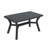 Resol - 4 Seater Tulip Rectangular Plastic Garden Dining Table - 90cm x 140cm-70257755