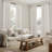 Linen Back Tab Curtains,Light Filtering Curtain, Thick Linen Textured Semi Sheer Drapes(Set of 2,With Hooks)-1780285708-1809414767