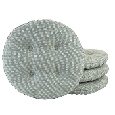 Non-Slip Solid Barstool Seat Cushion, 14-Inches Round