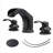 2-handle Bathroom Faucet with Drain Assembly-1791309796