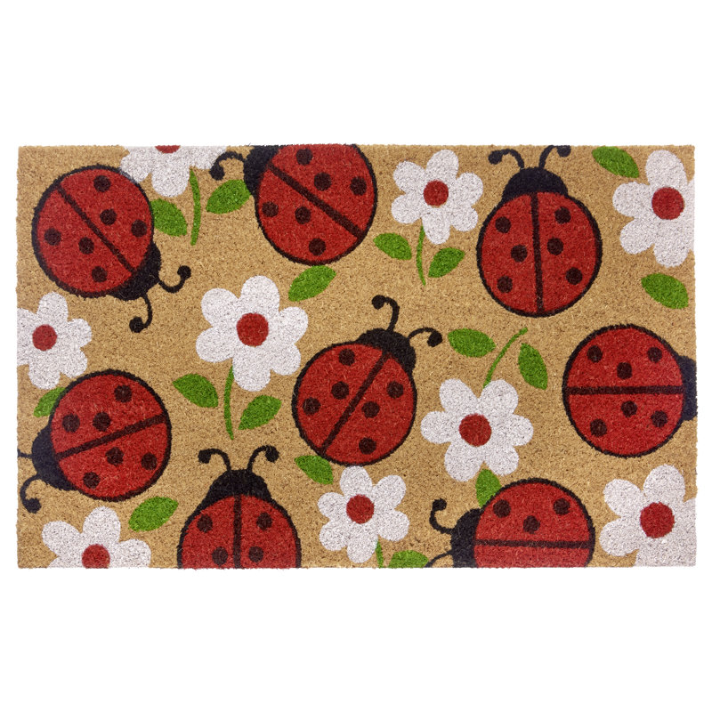 Lady Beetle Door Mat