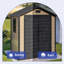 Remise de rangement verticale en plastique-111107952