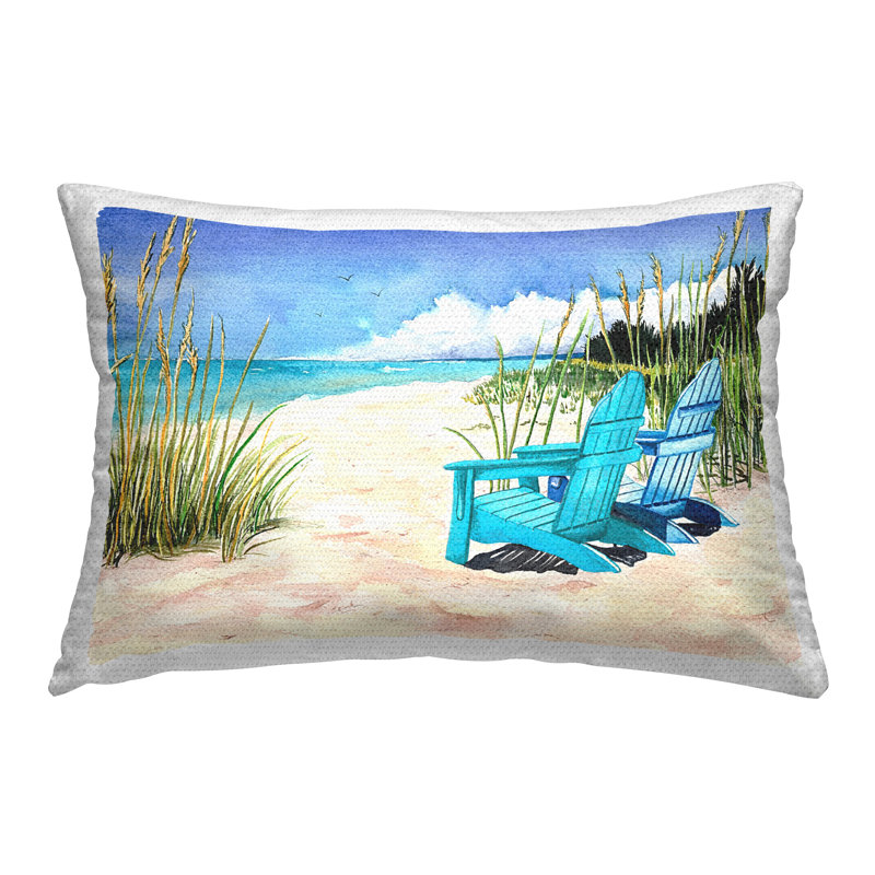 Coussin Summer Summer Reeds par Christine Reichow