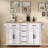 56.5" W Kitchen Island with Drop Leaf and Built-In Charging Station -2106994940-2088313871
