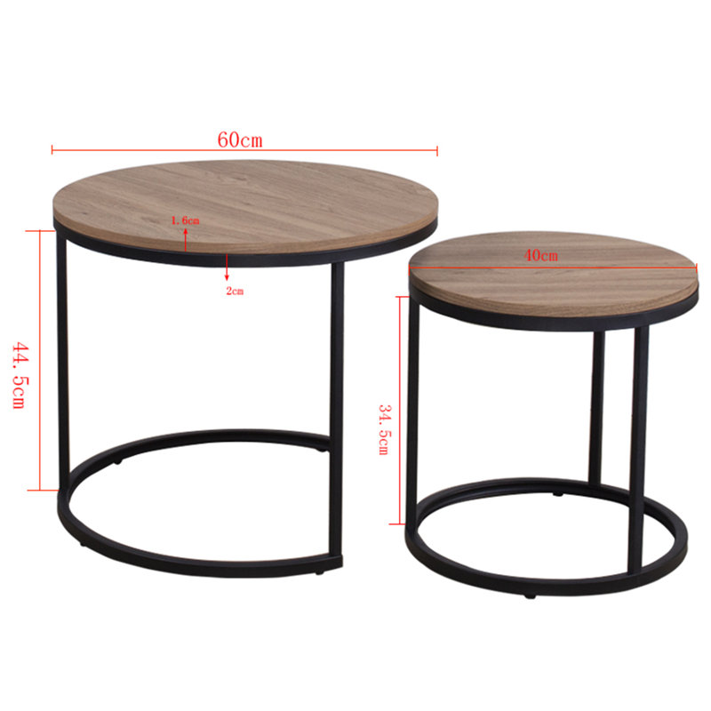 Smicksburg Frame Coffee Table, Dark Brown
