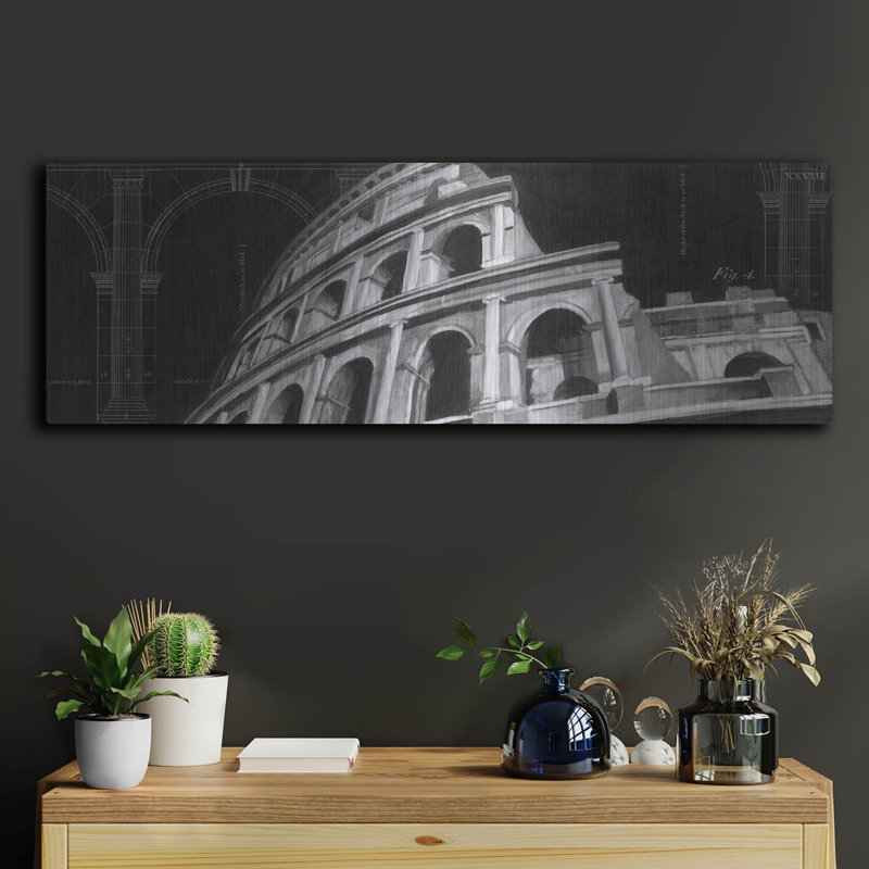 «Iconic Architecture I» par Ethan Harper, H 12 po x l 36 po