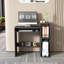 A simple and practical computer desk with optimized space,Black-273677233