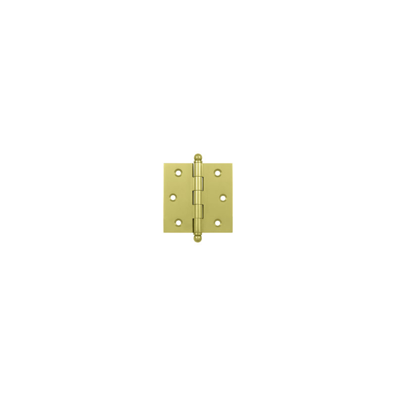 Hinge, Polished Brass