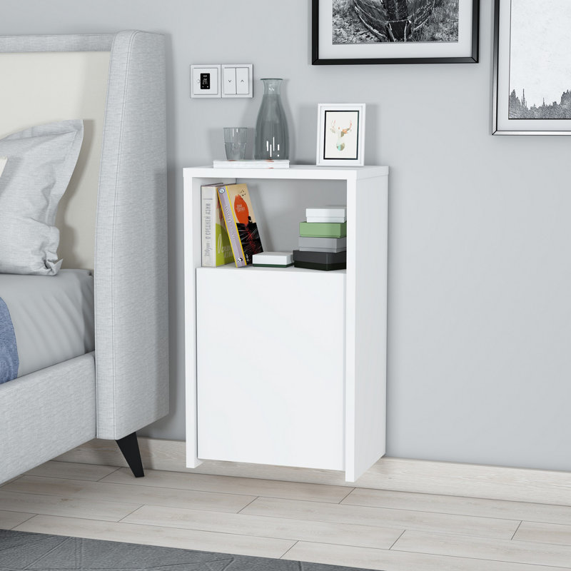 Table de nuit, Blanc
