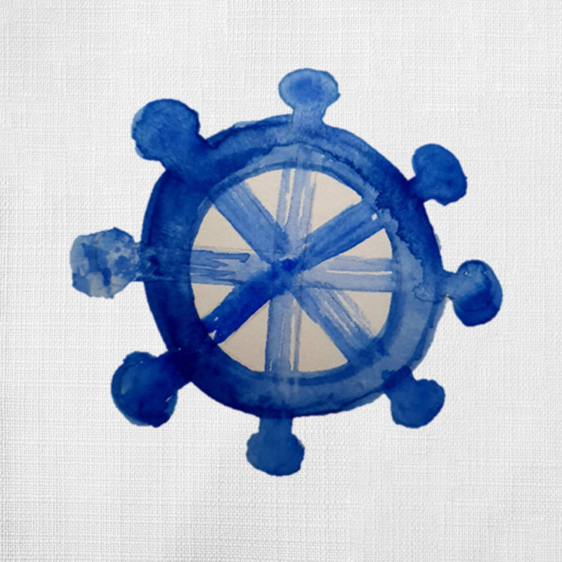 Coussin décoratif Beeck, H 14 po x l 14 po