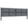 Ebern Designs Garden Gate Anthracite 