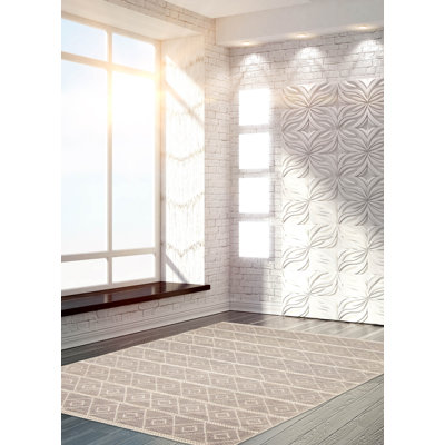 Tapis taupe Sienna 6 pi 0 po x 9 pi 1 po