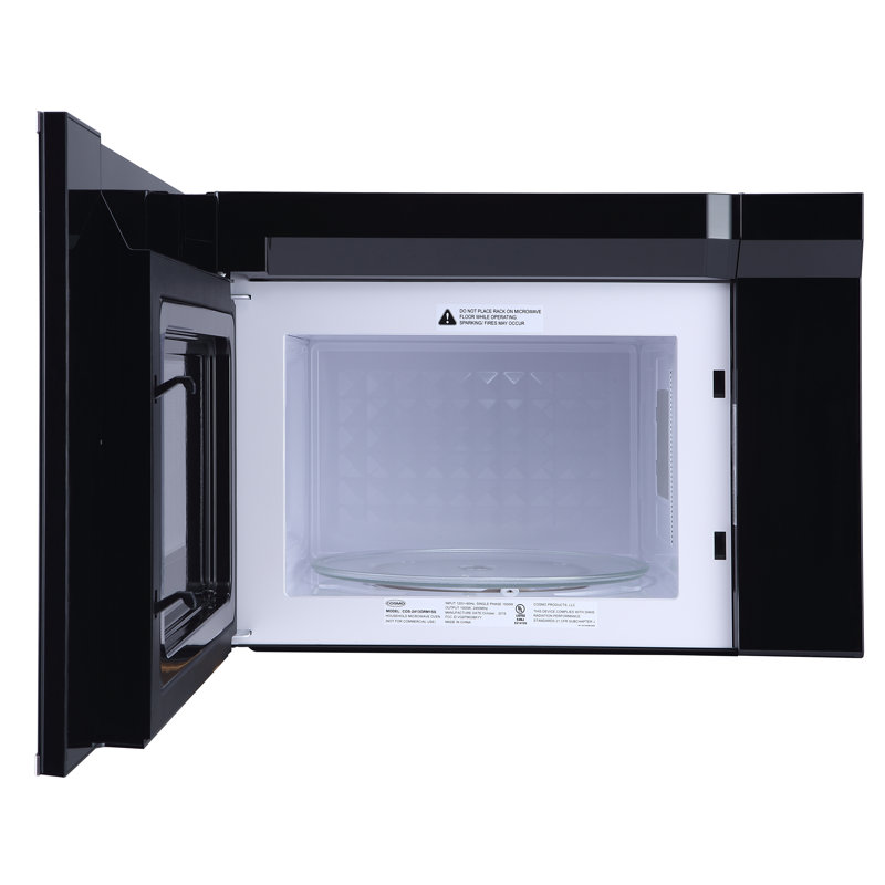 Cosmo 24 in. Stellar Collection 1.34 cu. ft. Over the Range Microwave in Stainless Steel with Vent Fan