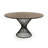 Camak Round Metal Base Dining Table
