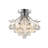 Transitional 3 Light Crystal Semi Flush Mount-2048806336