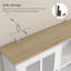 3 -Door Rectangle Accent Cabinet