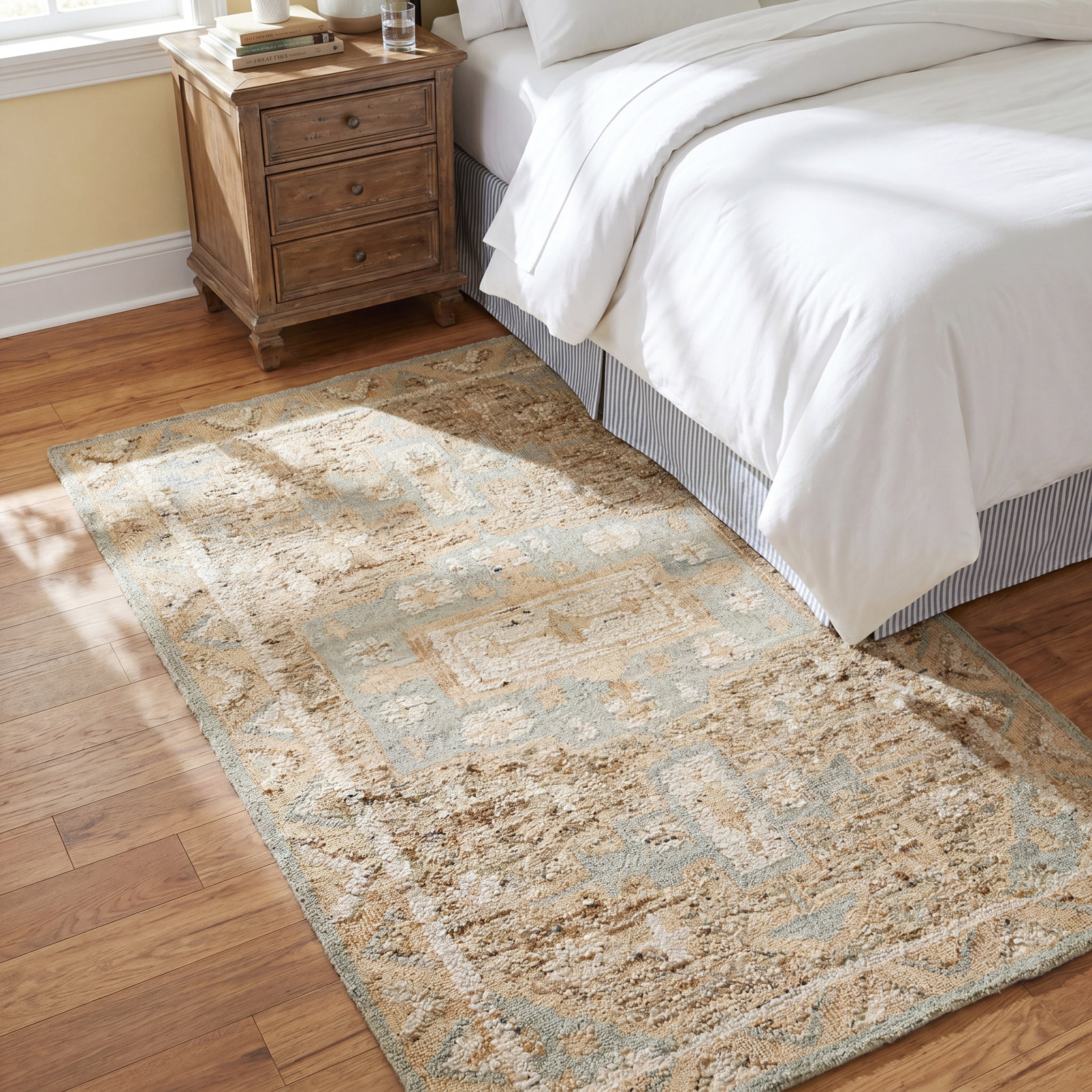 Ashwin Handmade Rug, Rectangle 5'3" x 7'6"
