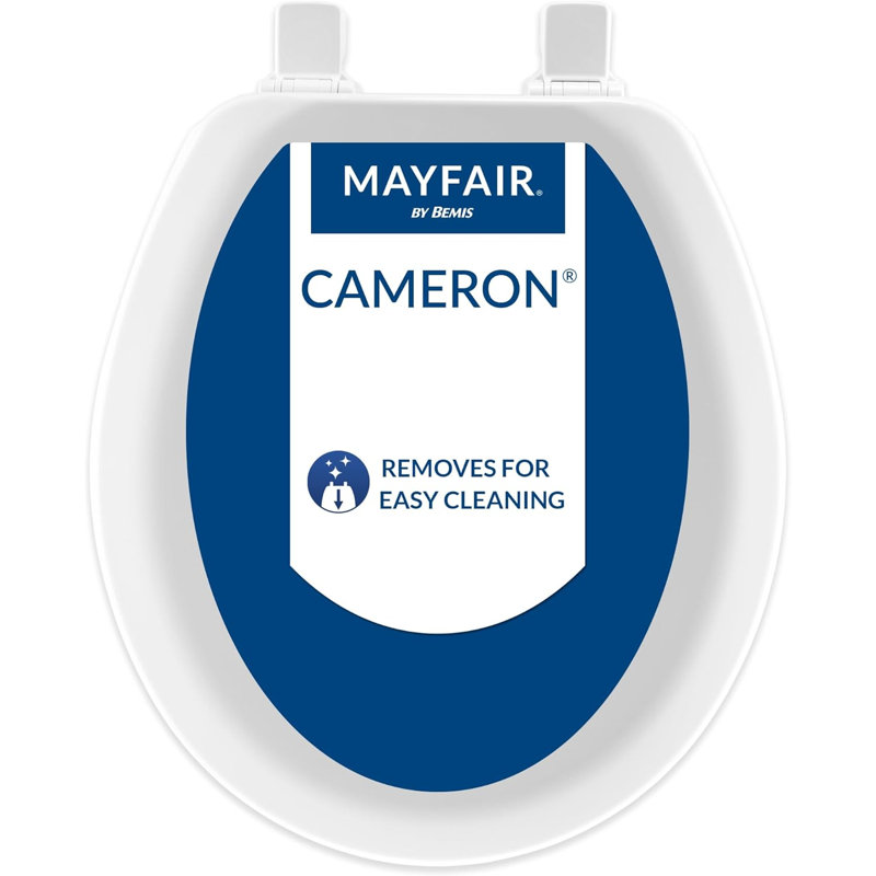 Cameron Toilet Seat, White
