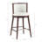 Evalyn Leatherette Barstool With Beech Wood Legs-2015033075