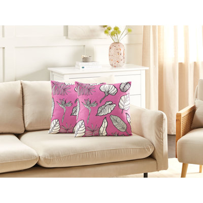 Akikaze Floral Square Cushion