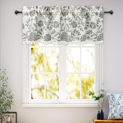 Twyla Floral Tailored Window Valance
