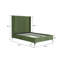 Grand lit tapissier Promenade Mid-Century-1820302984-1820303223