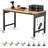  Workbench on Wheels Adjustable Height Table with Power Outlet & Pegboard-597303079