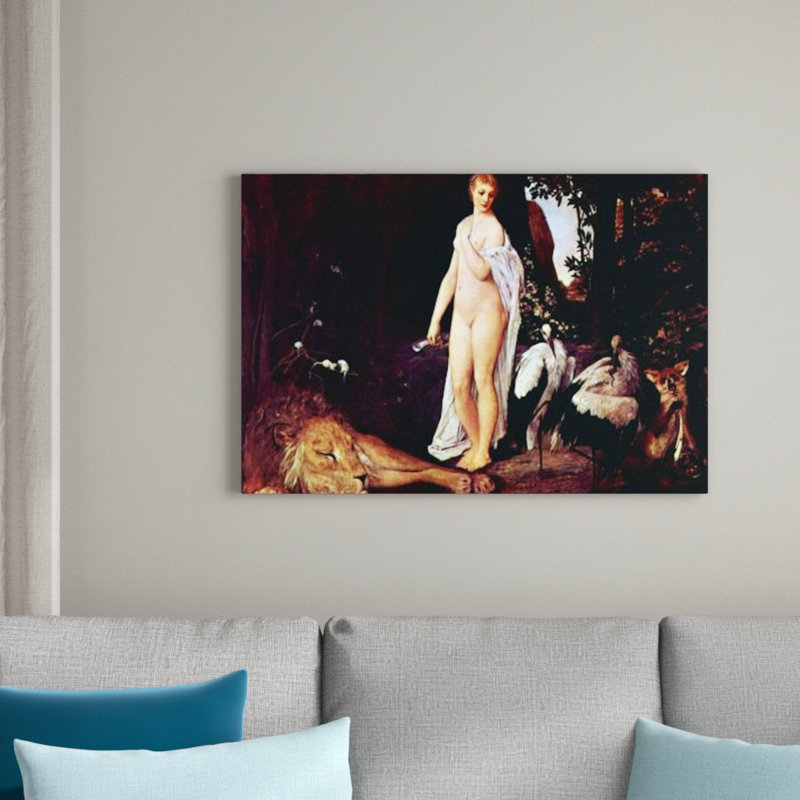 Gustav Klimt - Wrapped Canvas Print, 90cm H x 135cm W x 1.8cm D