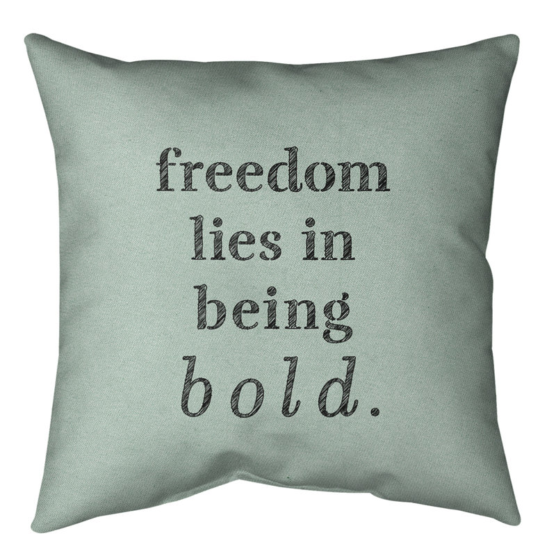 Coussin de sol, 28 po x 28 po, Vert / Noir