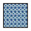 «Blue Shibori I (Blue Coffee Bean)», impression sur toile-34983272-72410956-72410957