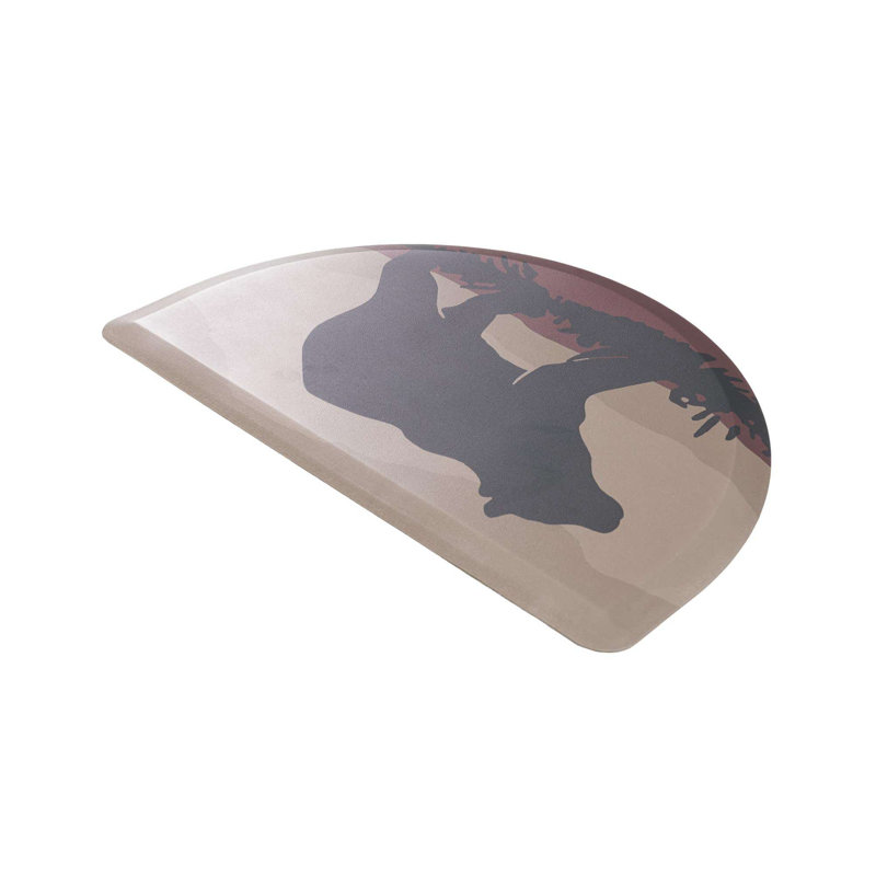 Tapis de cuisine Akendra, Demi-cercle 2 pi x 3 pi