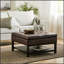 Repose-pieds rectangulaire capitonné rembourré en polyuréthane, parfait pour le confort et le style du salon et de la chambre à coucher