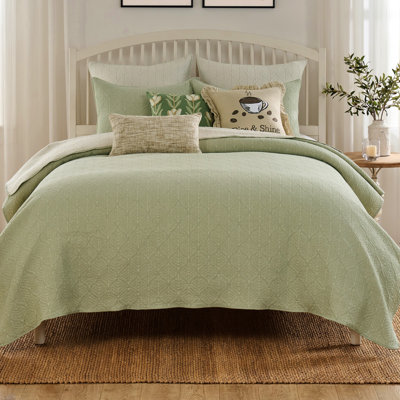Ensemble de couvre-lit en coton Harper
