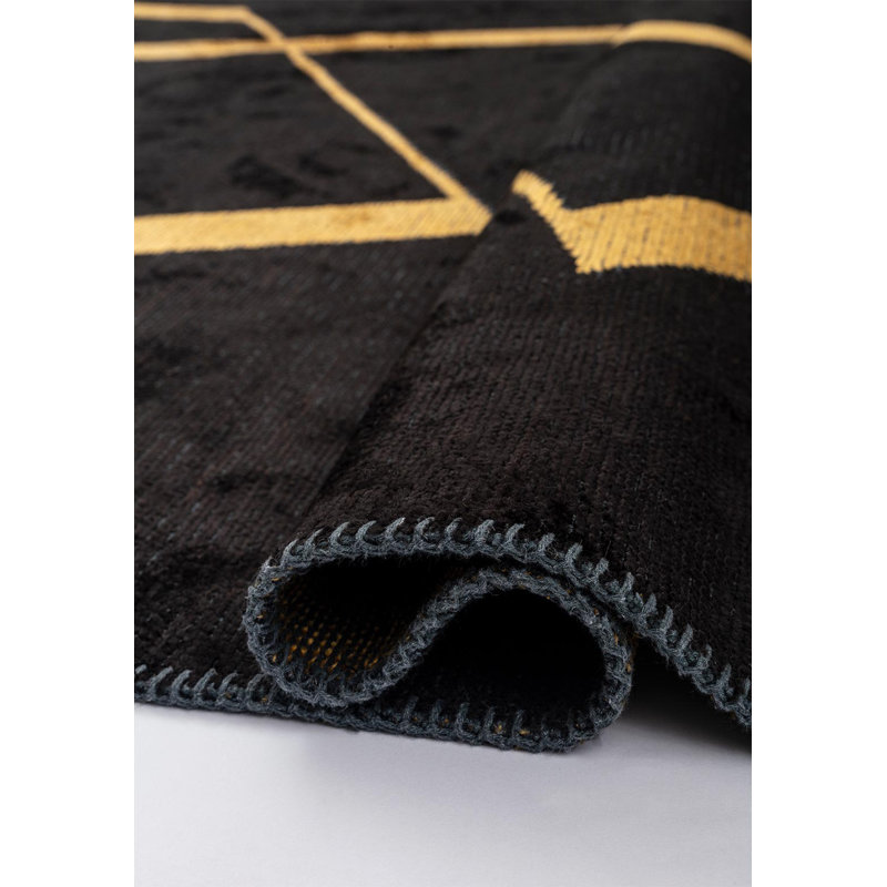 Rapture Abstract Area Rug, Rectangle 9' x 12'