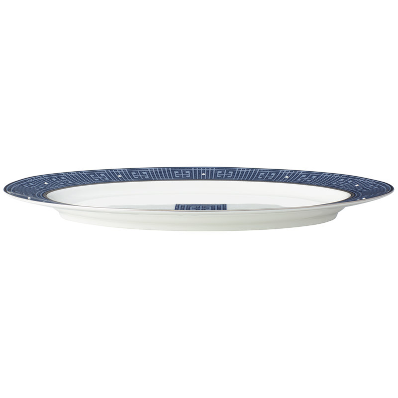 Noritake Infinity Oval Platter, 14", Blue