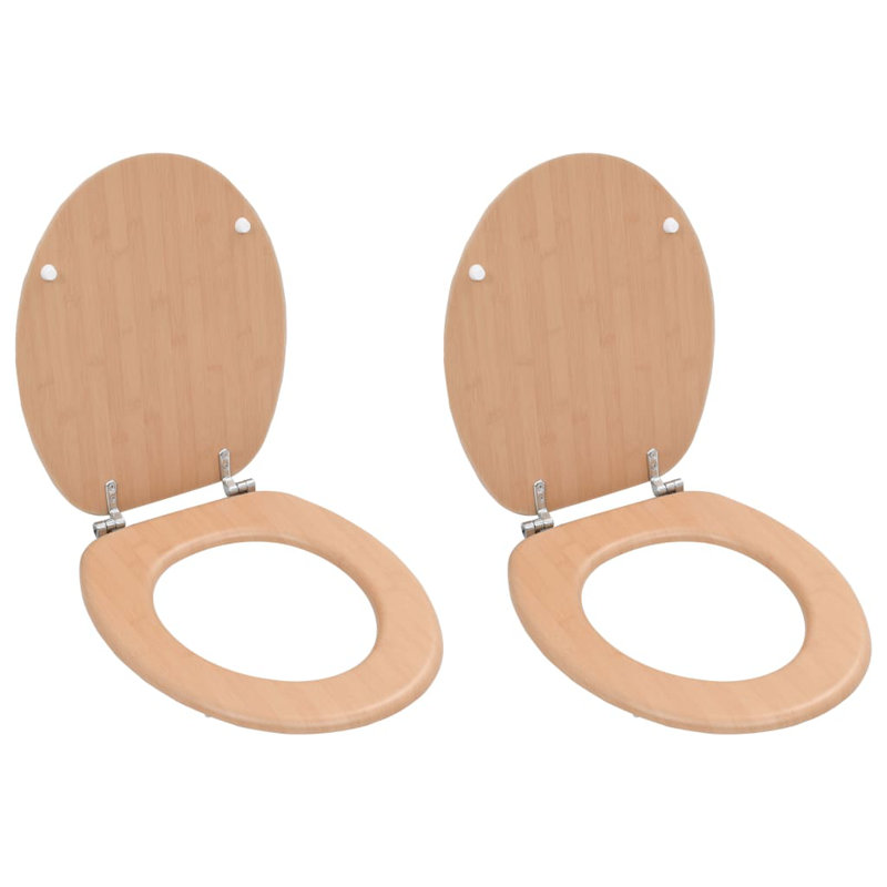 Eucalyptus Elongated Standard Toilet Seat