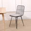Ensemble de 2 chaises en métal Nina