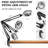 Led Magnifying Lamp With Clamp, 3 Color Modes And 10 Brightness Levels-694676053