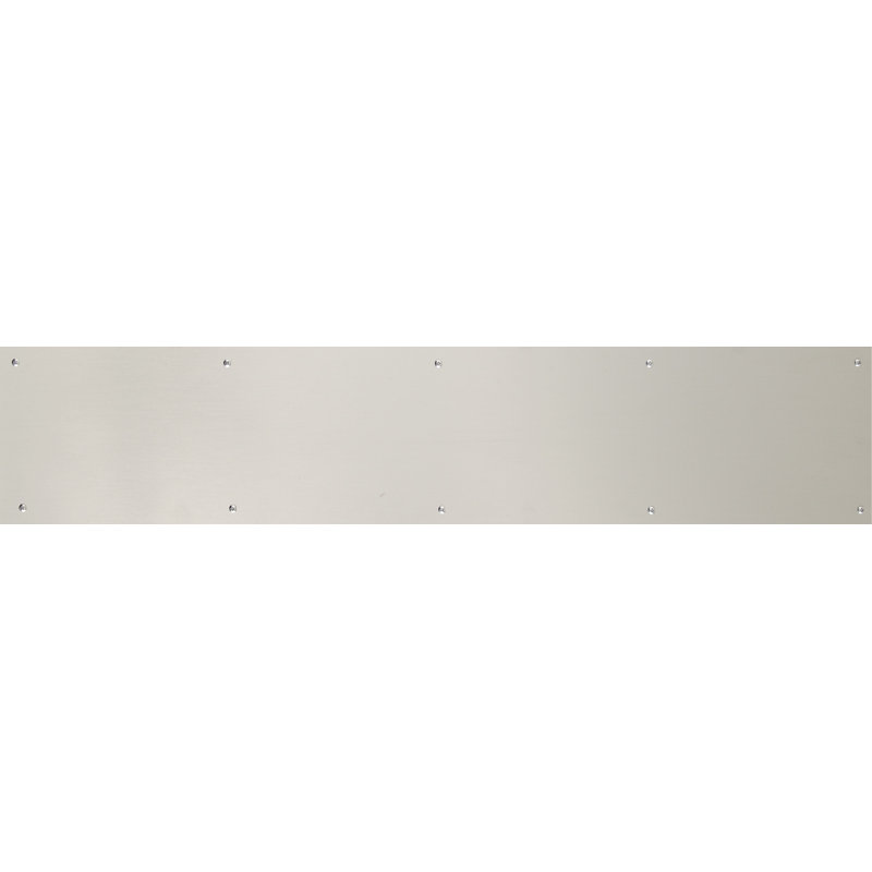 Magnetic Mount Kick Plate, Oil Rubbed Bronze, 8" H x 34" W x 0.05" D