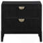 Table de chevet 2 tiroirs Mason, table de chevet contemporaine en bois
