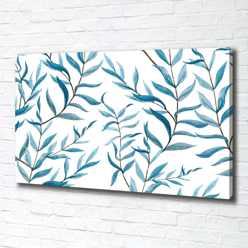 Leaves - Wrapped Canvas Print