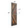 Paneled Wood K Series Double Barn Door with Installation Hardware Kit