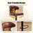 Swivel PU Leather Adjustable Height Bar Stool-17264054
