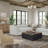 Channel Armless Loveseat