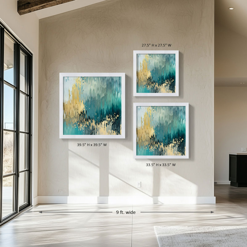 Lamentations 3: 25. «God Acts On Our demi» par Mark Lawrence, reproduction, H 27,5 po x l 27,5 po x P 0,75 po